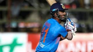 India lose early wickets against Zimbabwe in 3rd T20I at Harare